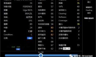实况足球8妖人名单 实况足球8妖人名单